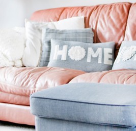picture of a sofa and cushions