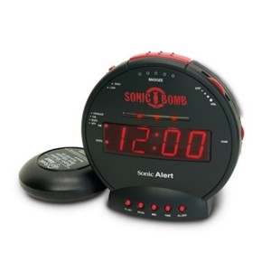 image of an alarmclock